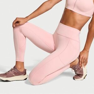 Victoria’s Secret VSX Essential High Rise Pocket Legging in Chalk Rose